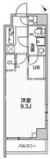 グラシアプレイス押上 604 間取り図