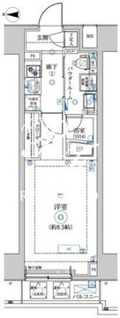 アルテシモラート 1403 間取り図