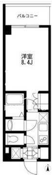 プライマル錦糸町 507 間取り図