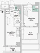 コンフォリア豊洲 801 間取り図