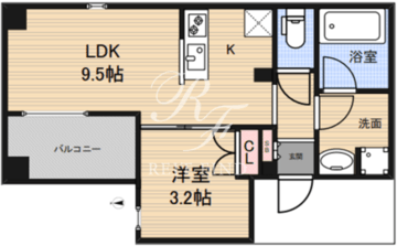 アーバンパーク三ノ輪 202 間取り図