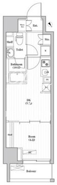 アーバンパーク押上 102 間取り図