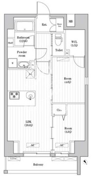 アーバンパーク押上 301 間取り図