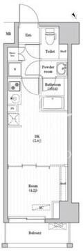 アーバンパーク押上 302 間取り図