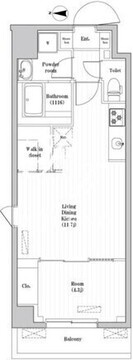 アーバンパーク本所吾妻橋 704 間取り図