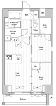 アーバンパーク押上 401 間取り図