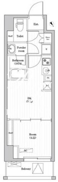 アーバンパーク押上 603 間取り図