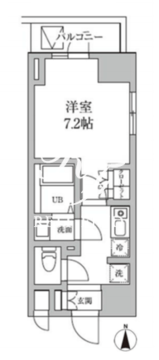 レジディア日本橋馬喰町2 307 間取り図