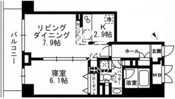 パークフラッツ学芸大学 302 間取り図