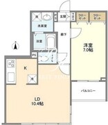 カッシア錦糸町サウスコート 602 間取り図