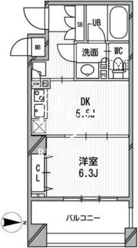 アーデン神保町 1004 間取り図