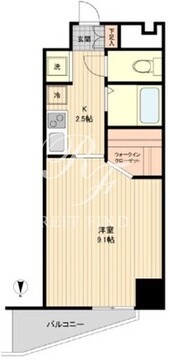 コスモリード幡ヶ谷 805 間取り図