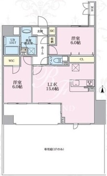 ウィレスタ 402 間取り図