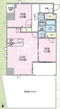 （仮称）西馬込・Kマンション 401 間取り図