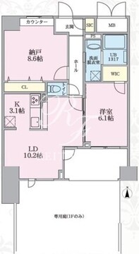 ウィレスタ 203 間取り図