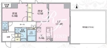 ウィレスタ 606 間取り図