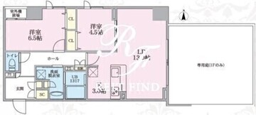 ウィレスタ 307 間取り図