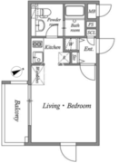 アレーロ北参道 301 間取り図