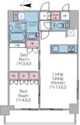ドゥーエ西馬込2 307 間取り図 ?>