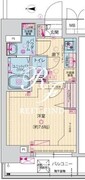 プレサンス新宿中落合メーディオ 601 間取り図