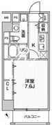 ルーツ東長崎 303 間取り図