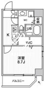 ルーツ東長崎 705 間取り図