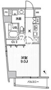 ルーツ東長崎 902 間取り図