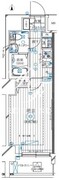 レガリス亀戸 404 間取り図 ?>