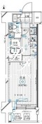 レガリス亀戸 1302 間取り図