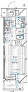 レガリス亀戸 501 間取り図