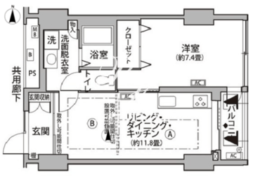 東雲キャナルコートCODAN 13-603 間取り図