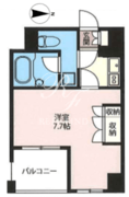 エスティメゾン浅草駒形 605 間取り図