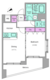 フォレスタ戸越銀座 509 間取り図