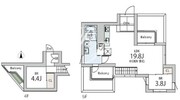 クラリティア文京本郷 503 間取り図