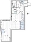 レジデンス市谷仲之町 206 間取り図