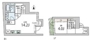 クラリティア文京本郷 203 間取り図