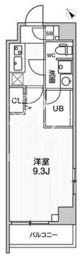 グラシアプレイス押上 306 間取り図