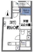 アリュール砂町銀座 502 間取り図