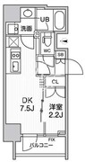 シーズンフラッツ浅草言問通り 1004 間取り図
