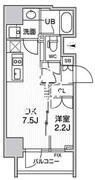 シーズンフラッツ浅草言問通り 304 間取り図