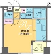 カスタリア北上野 803 間取り図