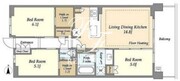 ドゥーエ町屋 214 間取り図