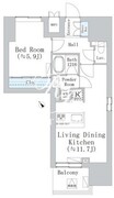 ウェスタ板橋仲宿 1001 間取り図