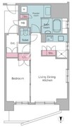 レジディア御茶ノ水 1601 間取り図