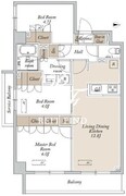 HF東尾久レジデンス 401 間取り図