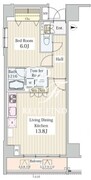 ヒュペリオン東陽町 301 間取り図