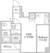 ＢｌｕＲｏｃｋ銀座イースト 403 間取り図