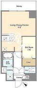 アルファコート曳舟 302 間取り図