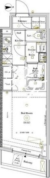 アークマーク東向島アズ 302 間取り図