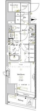 アークマーク東向島アズ 201 間取り図